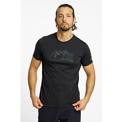 120 Cool Tec MTN Stripe Herren T-Shirt