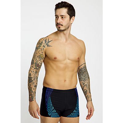 Duo Logo Print Herren Badehose