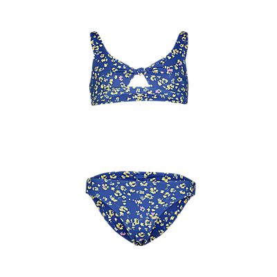 Shadow Floral Bralette Mädchen Bikini