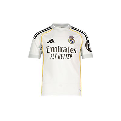 Real Madrid Home Replica Kinder Fussballtrikot 25/26