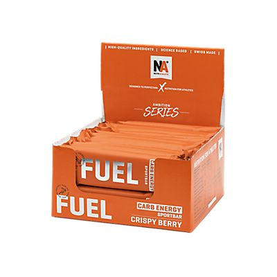 NA® FUEL Carb Energy Crunchy Flakes & Blueberry 20 x 40 g barretta per lo sport