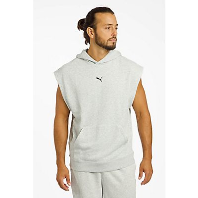 Graphic French Terry Sleeveless Herren Hoodie