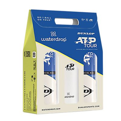 2-Pack ATP Tour pallone da tennis + borraccia