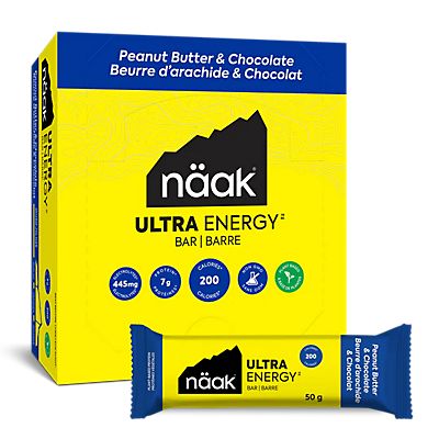 Ultra Energy™ Peanut Butter & Chocolate 12 x 50 g barretta per lo sport