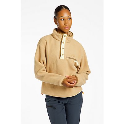 Helvetia™ II Cropped Sherpa Half Snap Damen Midlayer