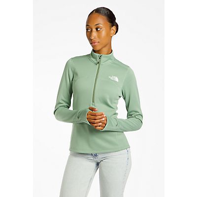 Winter Warm Pro 1/4 Zip Damen Longsleeve