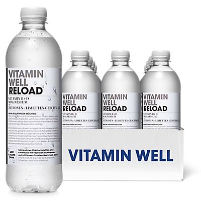 Reload Zitronen-Limetten 12 x 500 ml bevanda sportiva