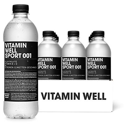 Sport 001 Zitronen-Limetten 12 x 500 ml bevanda sportiva