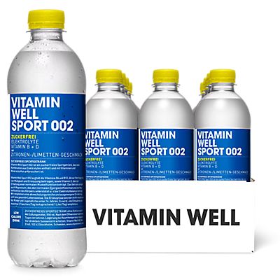 Sport 002 Zitronen-Limetten 12 x 500 ml bevanda sportiva