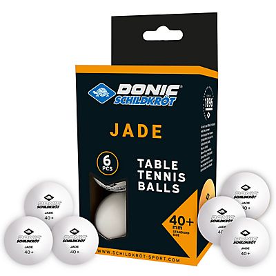 6-Pack Jade Poly 40+ Tischtennisball
