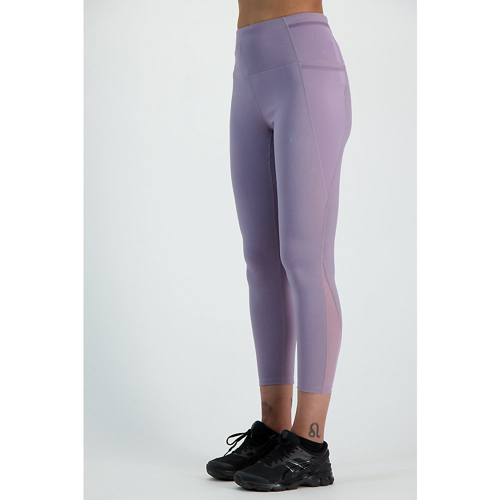 Asics Distance Supply 7/8 Tight Leggings In Purple [2012C736-500