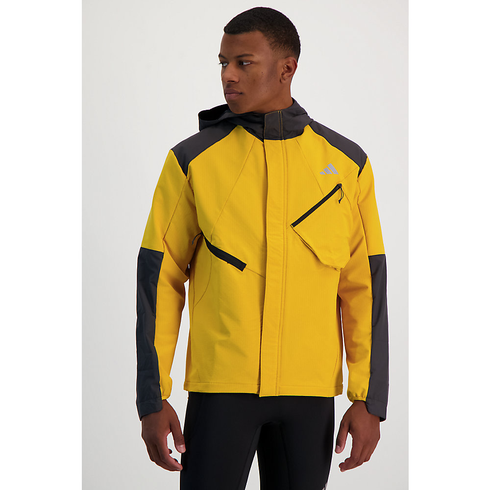 adidas Performance Ultimate Running Conquer the Elements Cold.RDY Herren  Laufjacke in gelb kaufen
