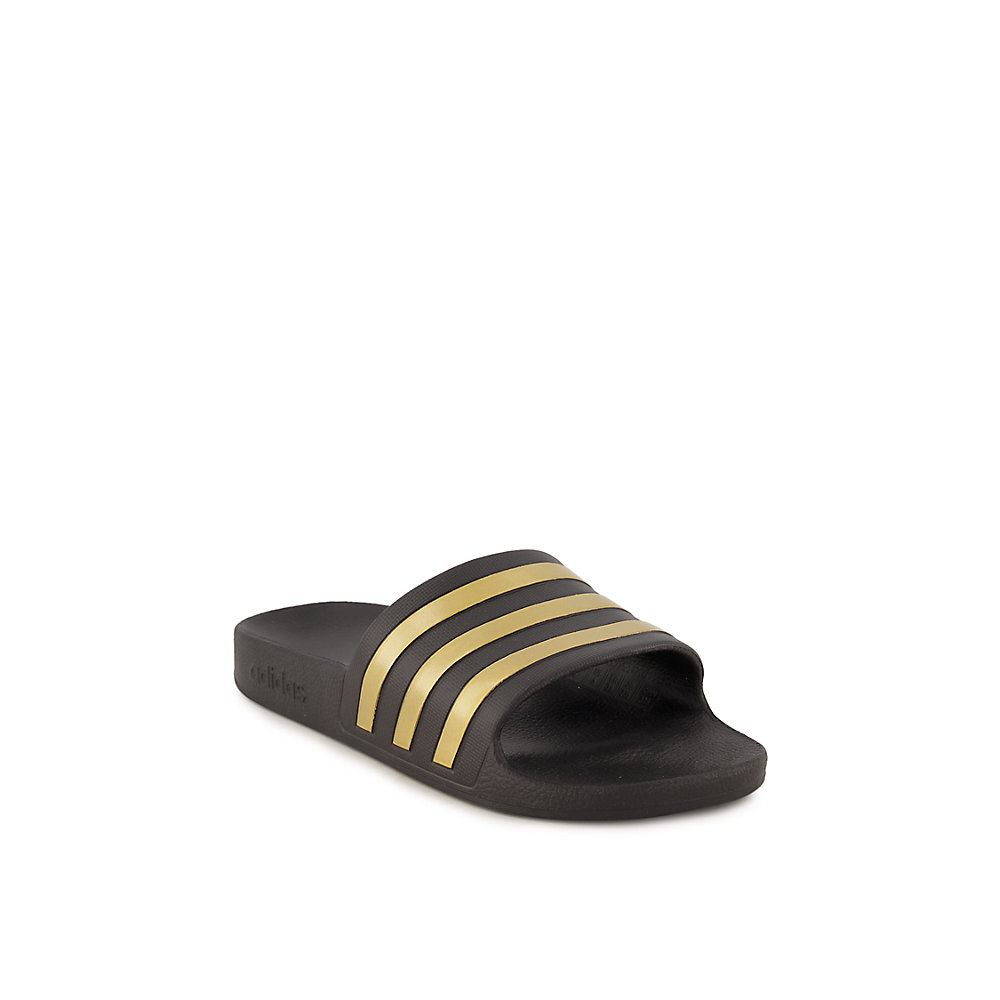 adidas Sportswear Adilette Aqua Damen Slipper in schwarz gold kaufen ochsnersport.ch