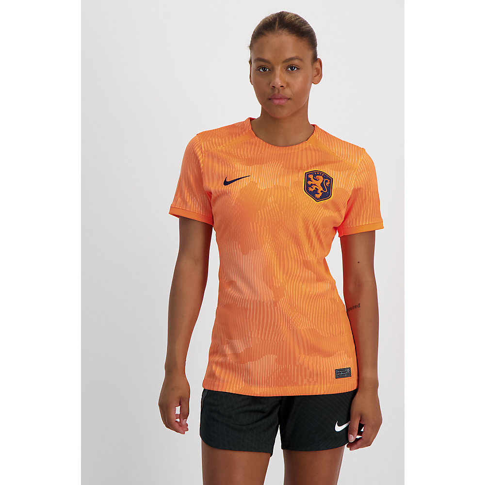 Maglia Calcio Paesi Bassi Mondiali 2022 - 23 colore Arancio Nero - Nike 