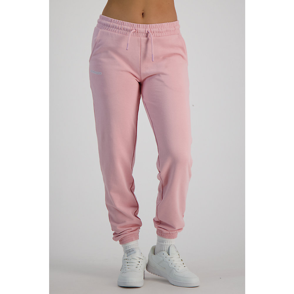 Compra Logo Festa pantaloni della tuta donna Kappa in rosa ochsnersport.ch