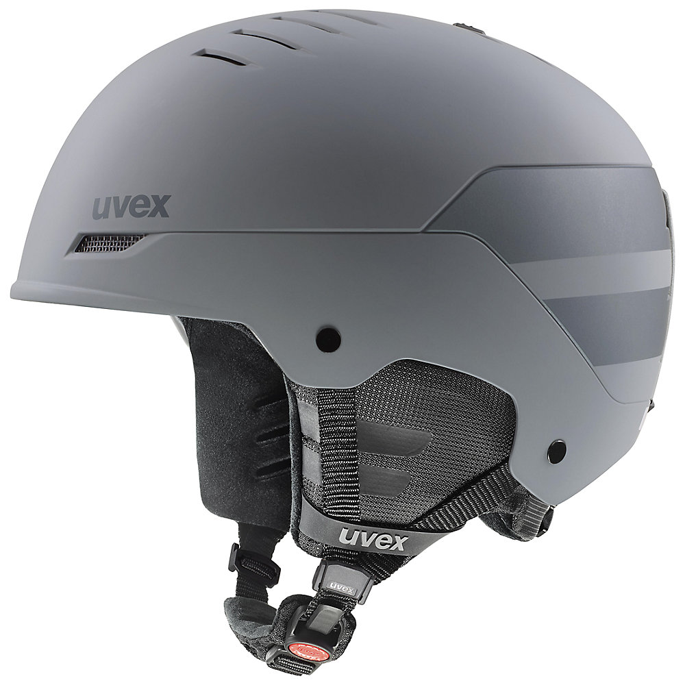 Casque De Ski Uvex Wanted Visor - Bleu Mat (Oxid Green) - Taille 54-58 Cm - Neuf