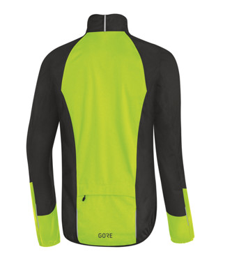 GORE C5 GORE-TEX Active Jacket Couleur: Noir//Jaune Fluo GORE Wear Homme Veste de Cyclisme Imperm/éable Taille: S 100193