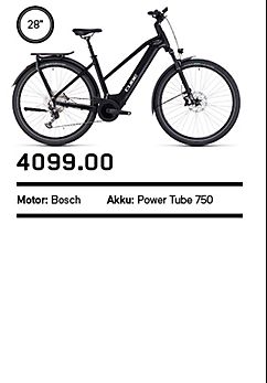 CUBE KATHMANDU HYBRID EXC 750 TRAPEZE