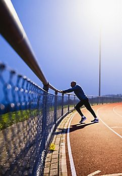 ÉCHAUFFEMENT POUR LA COURSE