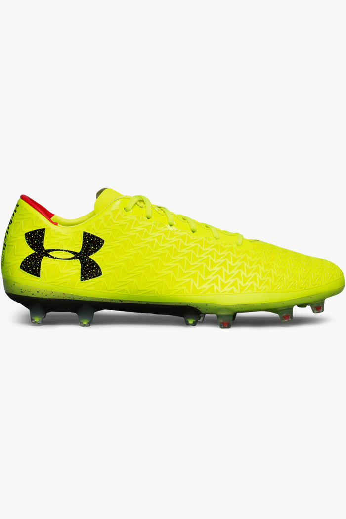 Under Armour UA magnetico Sélectionner TF Turf Homme Football Chaussures Solaire Rouge/Noir 8.5 