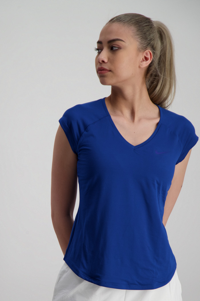 magliette nike donna blu
