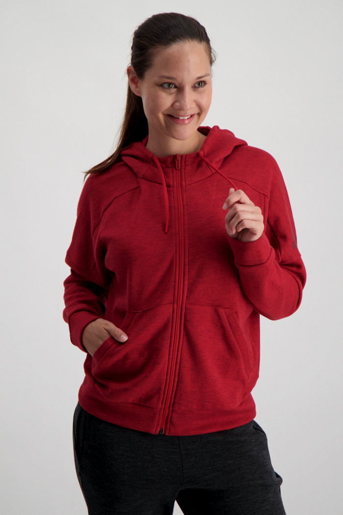 giacca tuta adidas rossa