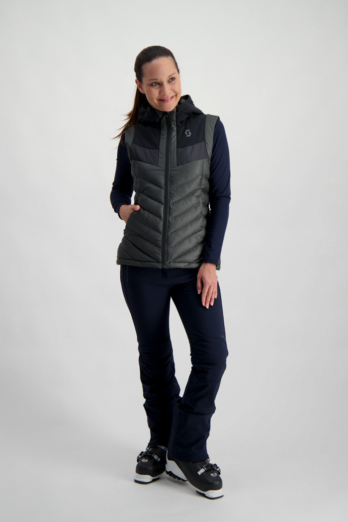 Scott Da Uomo Gilet Nero Normale