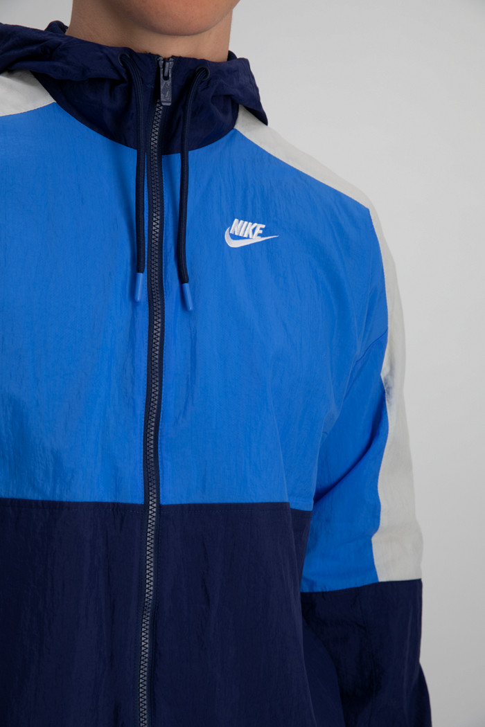 giacca nike blu