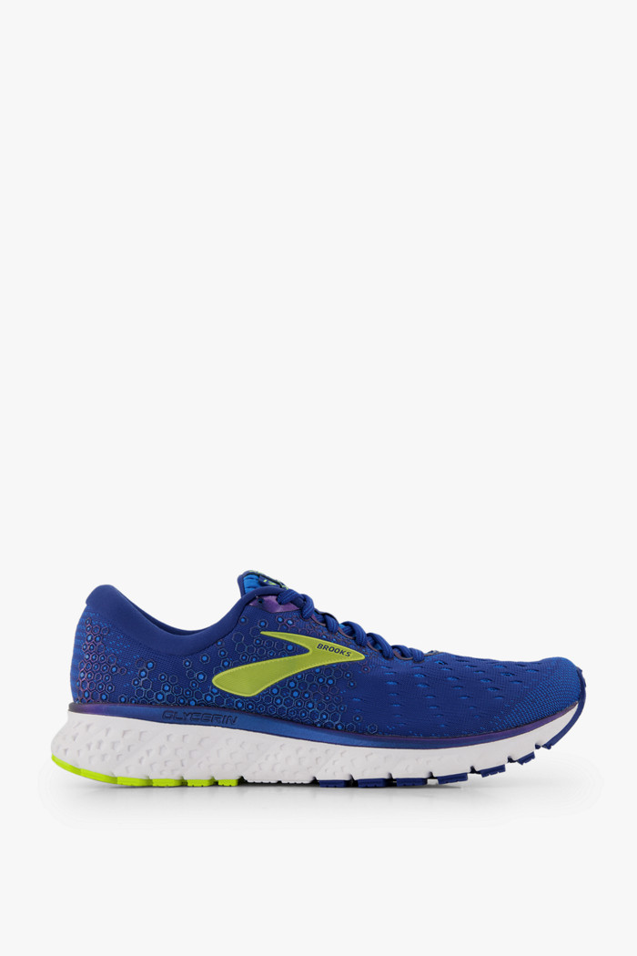 brooks glycerin 17 uomo blu