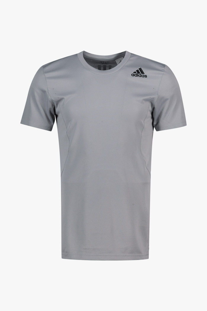 adidas t shirt uomo grigio