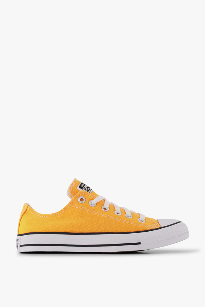 converse orange jaune