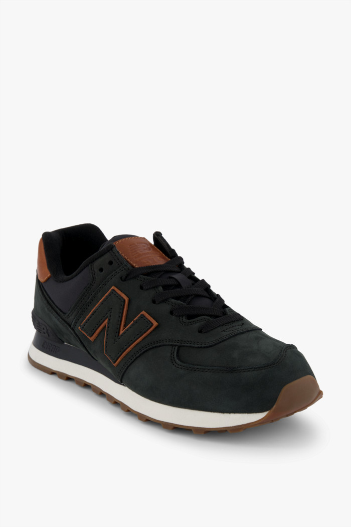 new balance 574 uomo nere