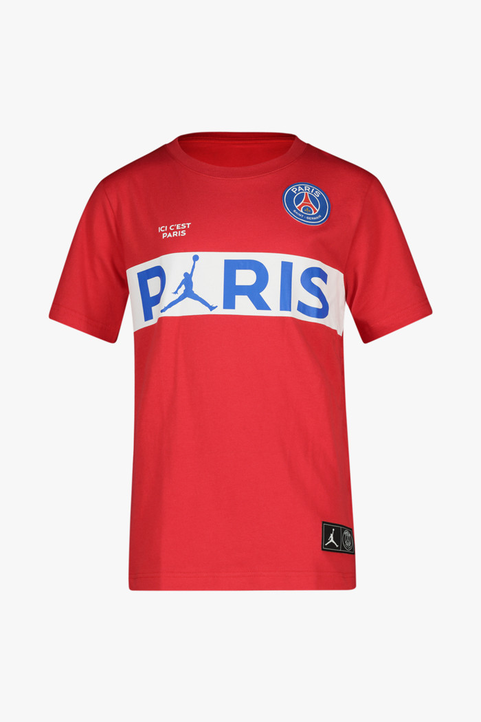 Compra Paris Saint-Germain Jordan t-shirt bambino Nike in rosso |  ochsnersport.ch