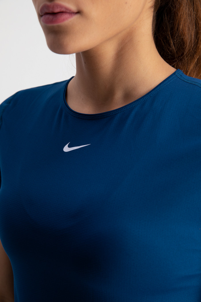 nike t shirt donne blu