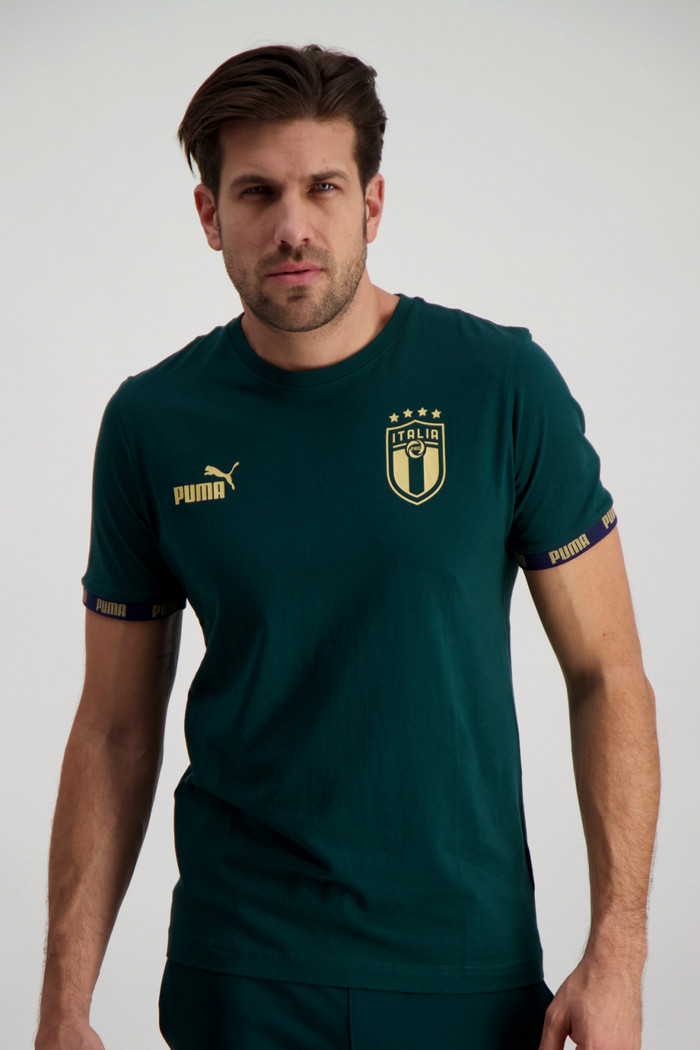 Compra Italia Football Culture t-shirt uomo Puma in verde | ochsnersport.ch