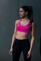 Nike Dri-FIT Indy Light Damen Sport-BH pink