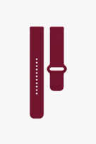 Polar 20 mm Snap & Slip bracelet de montre rouge
