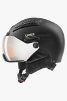 Uvex hlmt 600 visor casque de ski noir