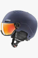 Uvex wanted visor casque de ski bleu