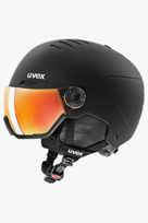 Uvex wanted visor casque de ski noir