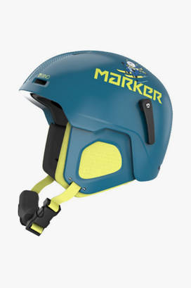 Marker Bino casco da sci bambini blu