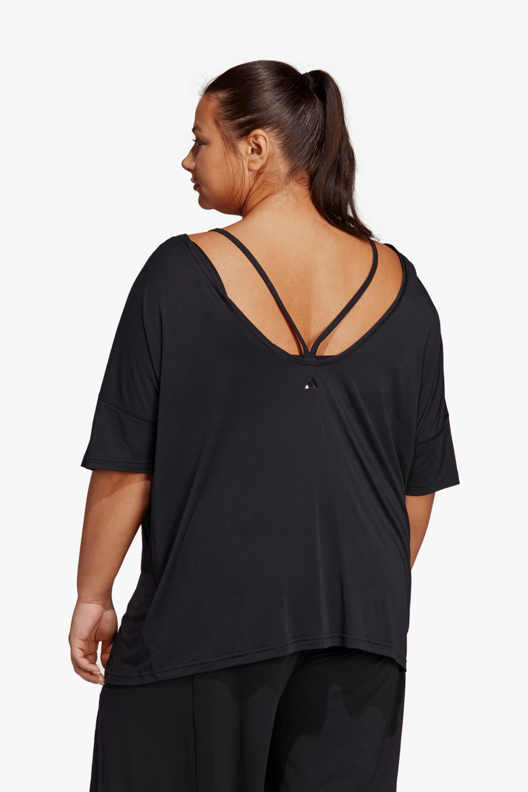 adidas Performance Yoga Studio Oversized Plus Size t-shirt donna