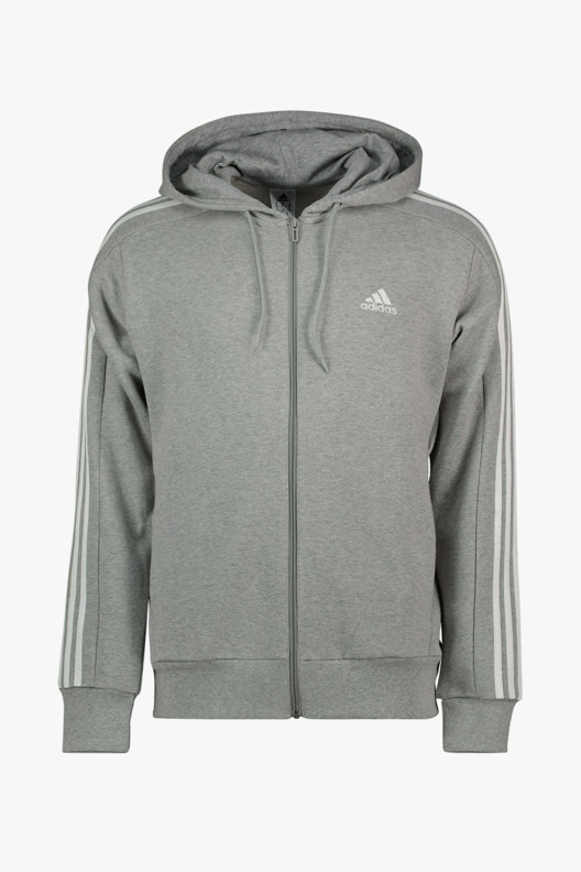 adidas Sportswear Essentials French Terry 3 S Herren Trainingsjacke in grau kaufen ochsnersport.ch