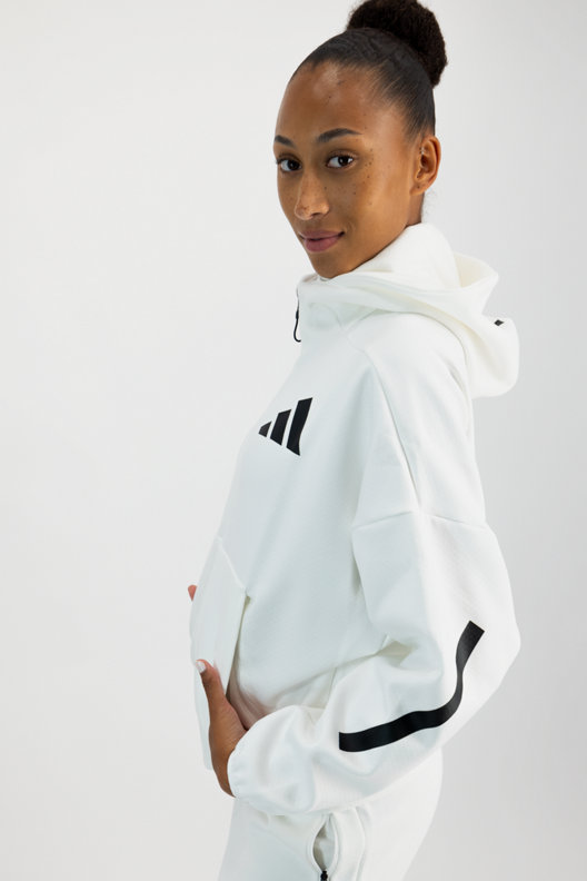 Compra Z.N.E. giacca della tuta donna adidas Sportswear in bianco ochsnersport.ch
