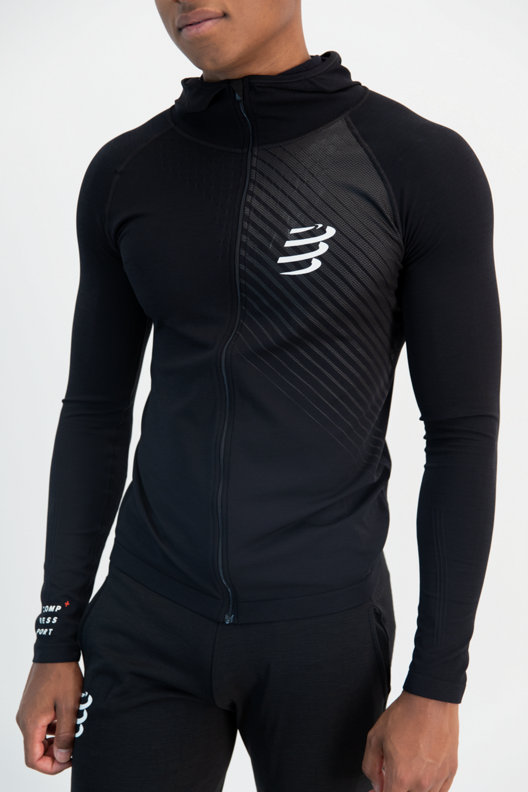 Compressport 3D Thermo Seamless giacca da corsa uomo