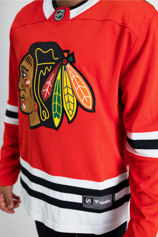 Fanatics Chicago Blackhawks Home Breakaway maglia da hockey su ghiaccio uomo