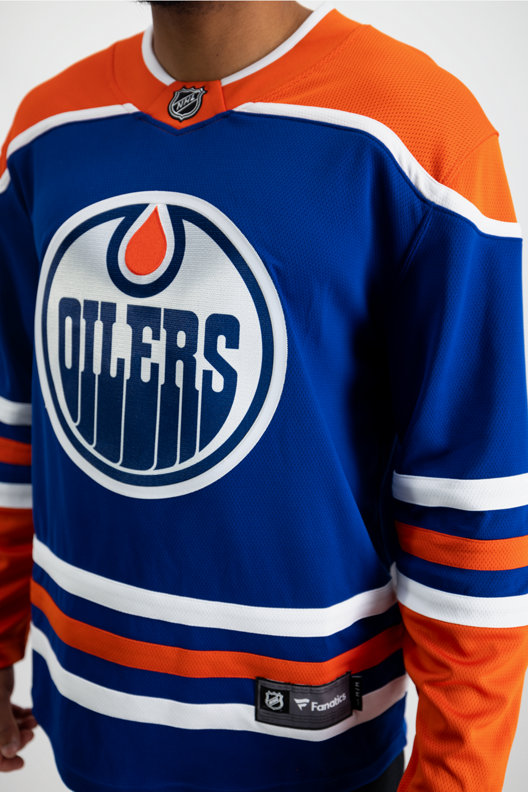 Fanatics Edmonton Oilers Home Breakaway maglia da hockey su ghiaccio uomo