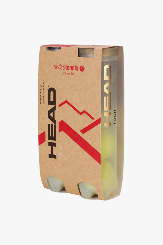 HEAD 2-Pack Tour Swiss pallone da tennis