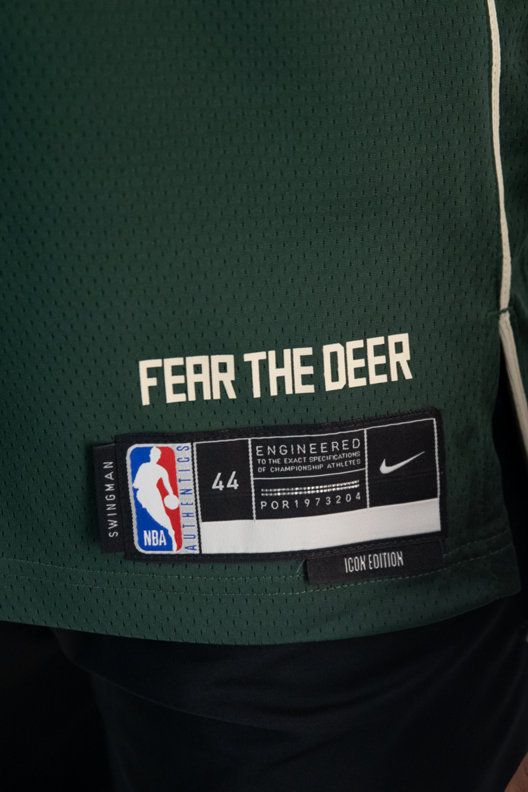 Nike Milwaukee Bucks Icon Edition Giannis Antetokounmpo Herren Basketballtrikot
