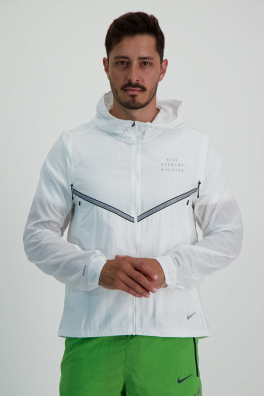 nike laufjacke weiß